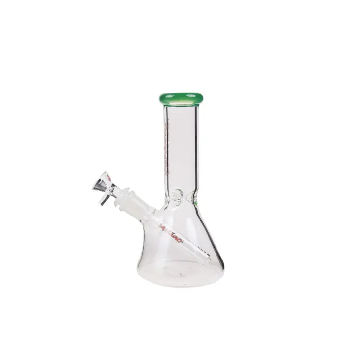 MolinoGlass | Tiny Jade Green - Beaker Glass Bong - Image 2