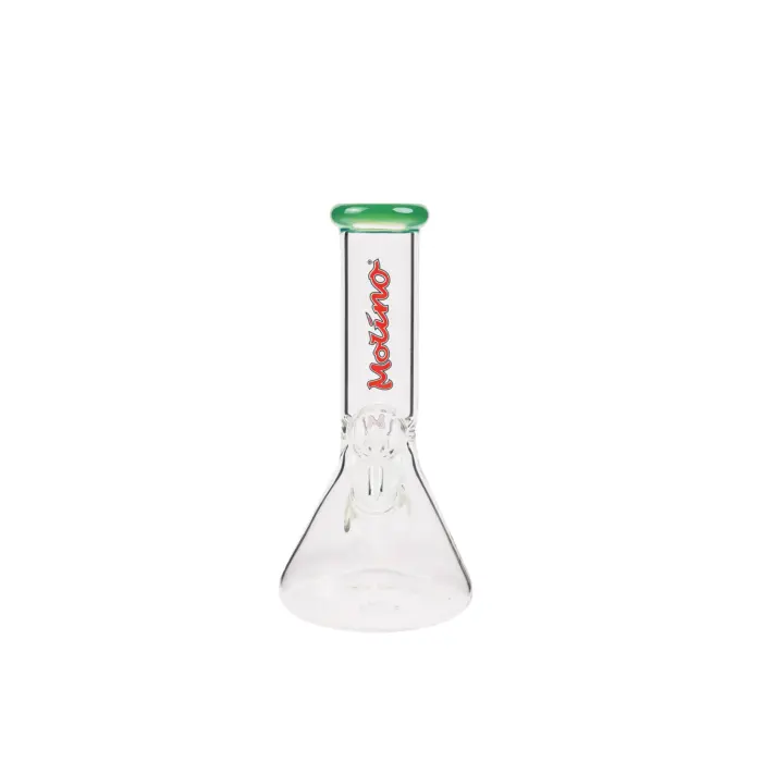 MolinoGlass | Tiny Jade Green - Beaker Glass Bong - Image 3