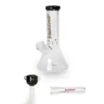 MolinoGlass | Black 57 - Beaker Glass Bong - Image 4