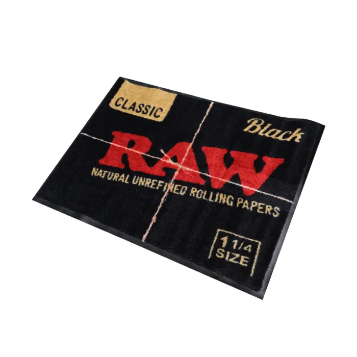 RAW | Black - Door Mat | Small - Image 1
