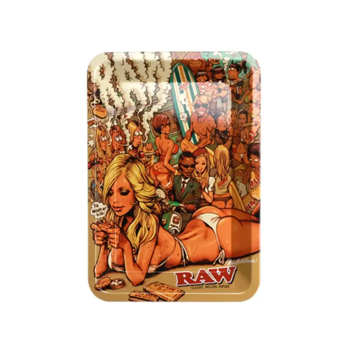 RAW | Beach - Rolling Tray | Mini - Image 1