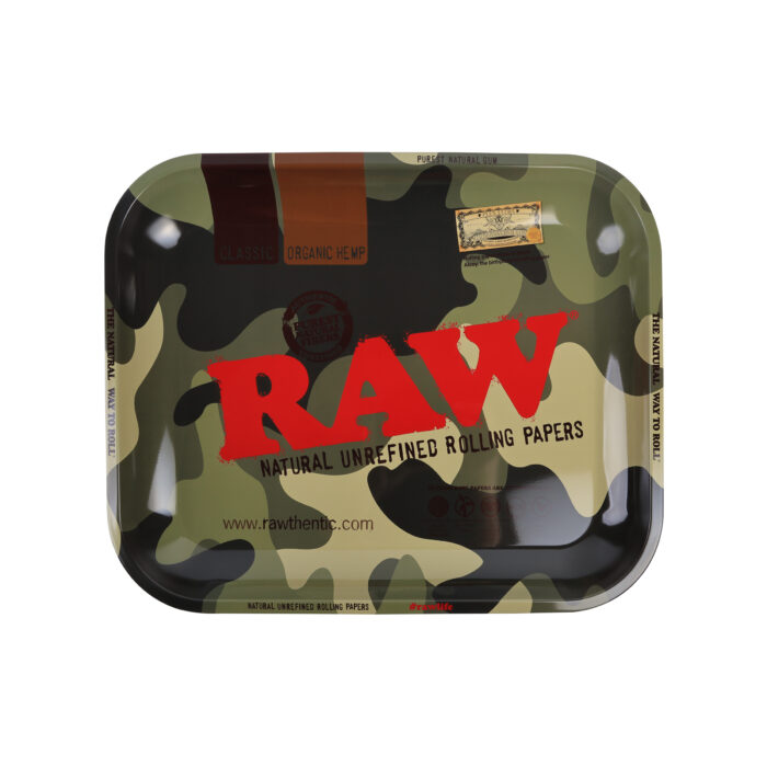 RAW | Camo - Rolling Tray | Large - Image 1