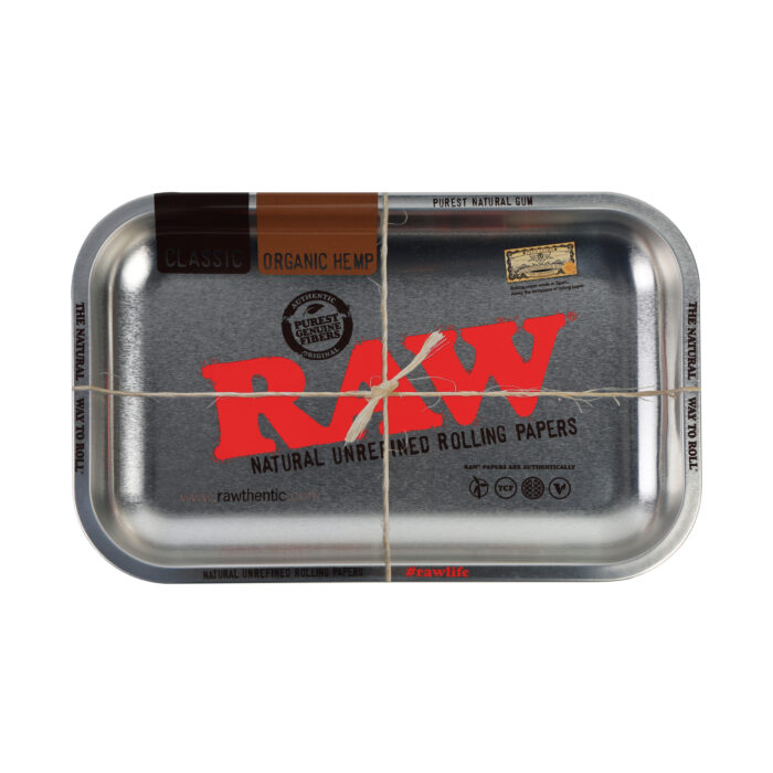 RAW | Silver - Rolling Tray | Small - Image 1