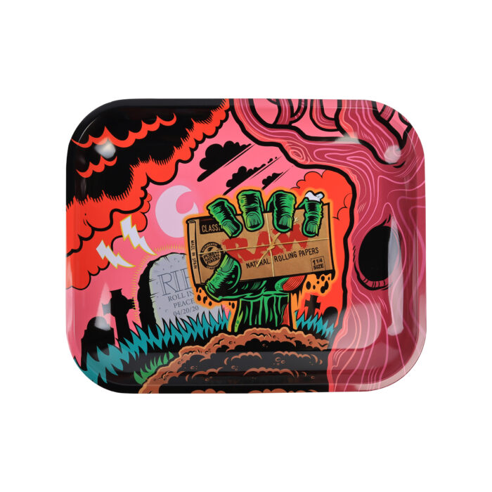 RAW | Zombie - Rolling Tray | Large - Image 1