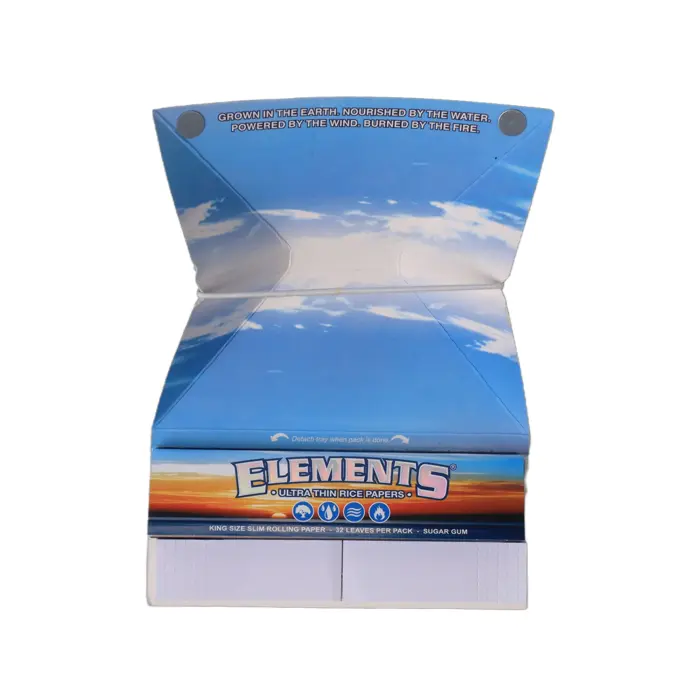 Elements | Ultra Thin Artesano - KSS Rolling Paper w/ Tip & Tray - Image 2