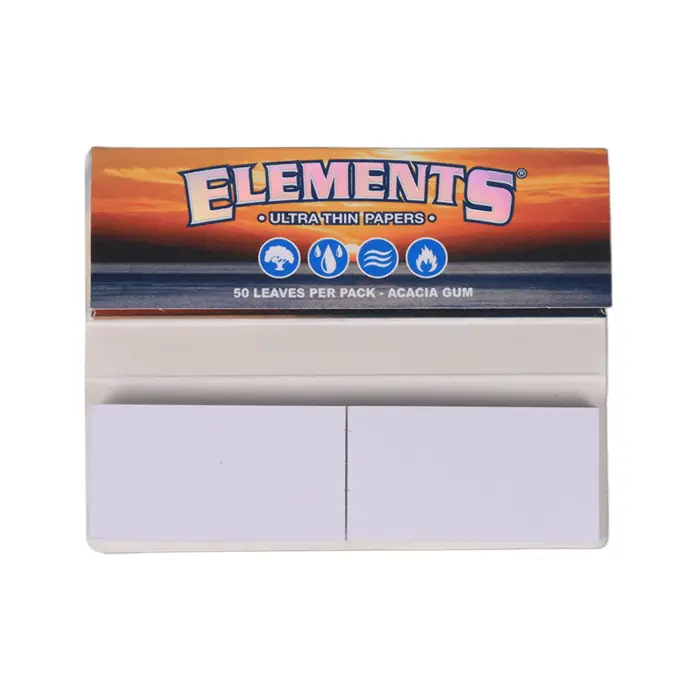 Elements | Ultra Thin Connoisseur - 1 1/4 Rolling Paper w/ Tip - Image 1