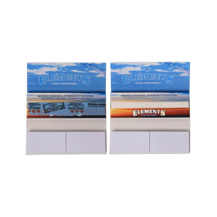 Elements | Ultra Thin Connoisseur - 1 1/4 Rolling Paper w/ Tip - Image 2