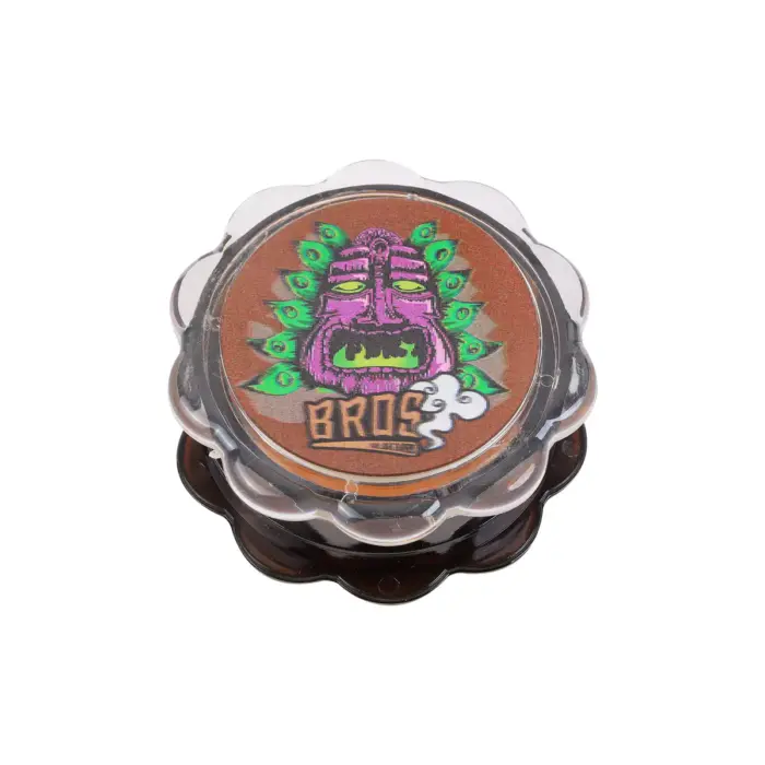 Bros | Brown Plastic 2L - Grinder - Image 1