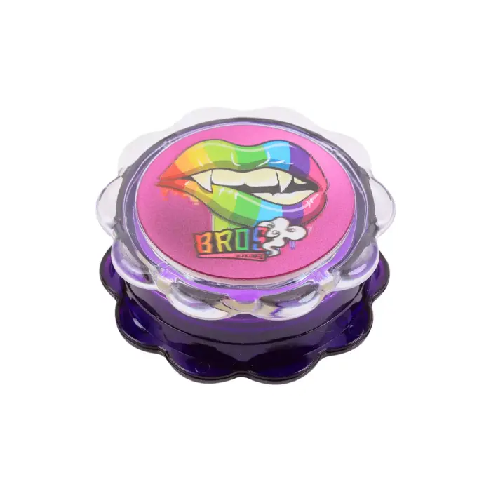 Bros | Purple Plastic 2L - Grinder - Image 1
