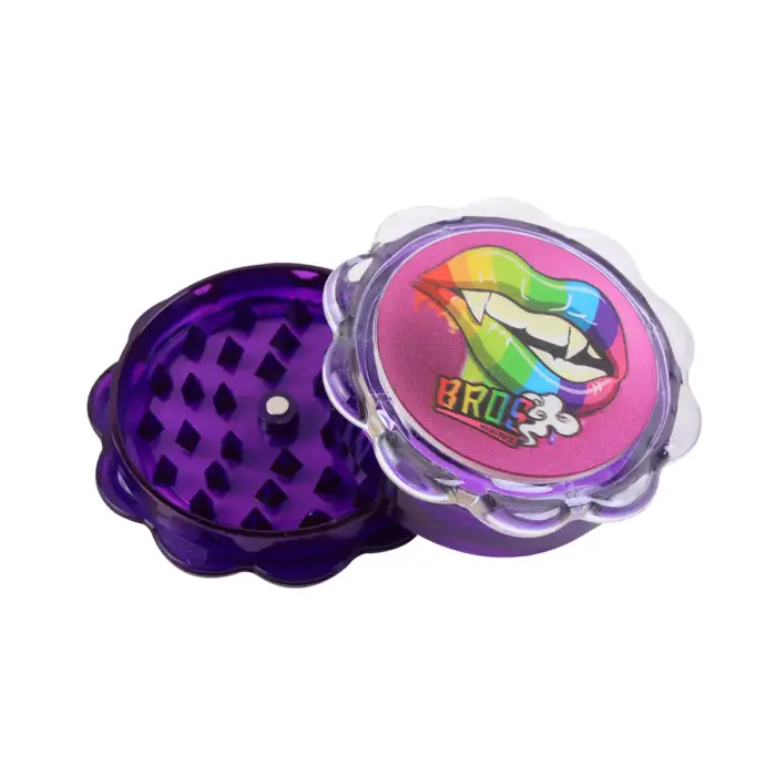 Bros | Purple Plastic 2L - Grinder - Image 2