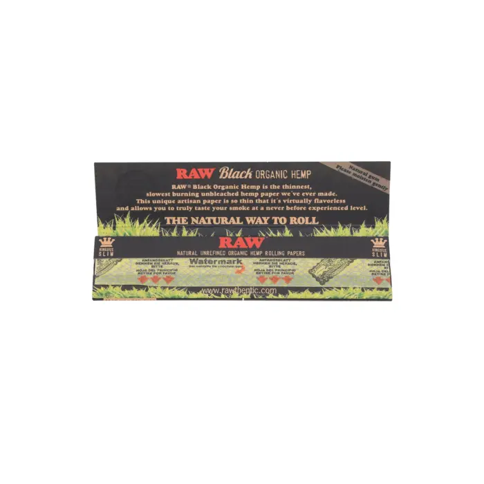 RAW | Black Organic - KSS Rolling Paper - Image 2