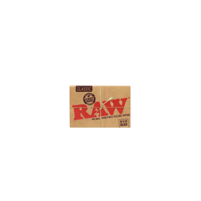 RAW | Classic - 1 1/2 Rolling Paper - Image 1