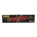 RAW | Black Classic Connoisseur - KSS Rolling Paper w/ Tip