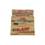 RAW | Classic Connoisseur - 1 1/4 Rolling Paper w/ Tip - Image 2