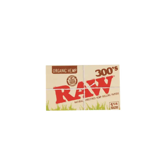 RAW | Organic - 1 1/4 Rolling Paper x300 - Image 1