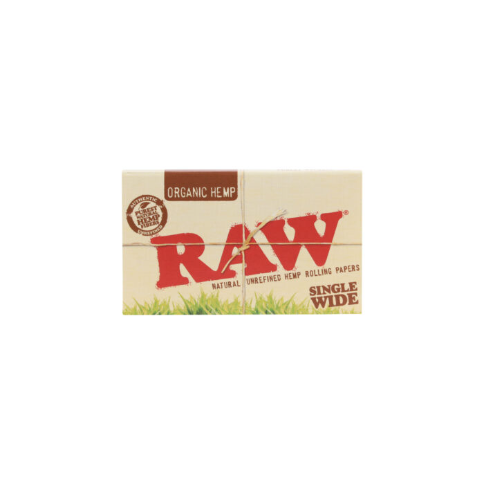 RAW | Organic - Single Wide Double Window Rolling Paper - Image 1