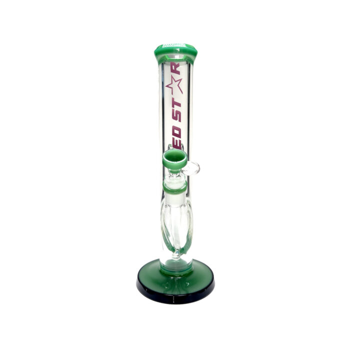 Weedstar | Classic Cylinder - Glass Bong Green - Image 2
