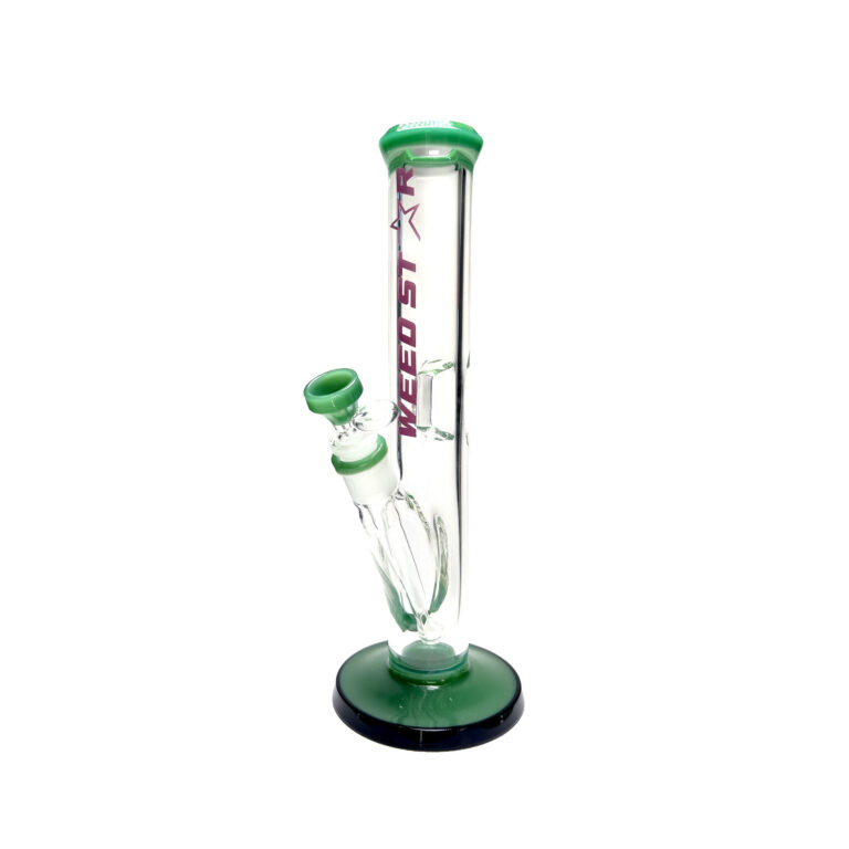 Weedstar | Classic Cylinder - Glass Bong Green - Image 1