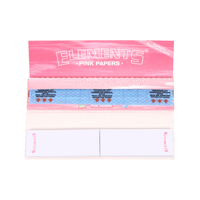 Elements | Pink Connoisseur King Size Slim with Tips - Image 2