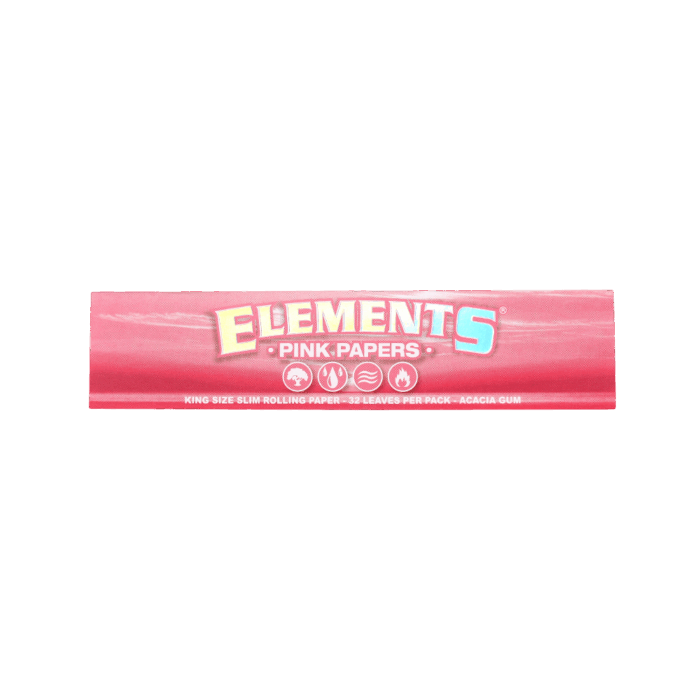 Elements | Pink Paper King size slim - Image 1