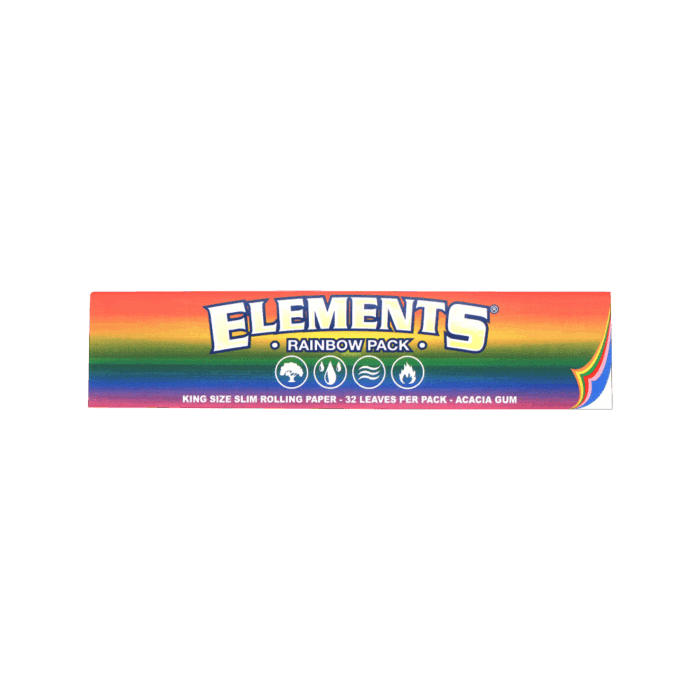 Elements | Rainbow Paper King size slim - Image 1