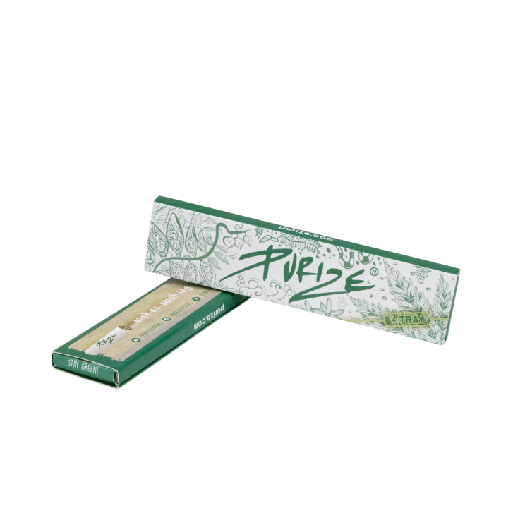 kss_papers_and_tray_01WEB Purize | Brown KSS Rolling Paper - Image 1