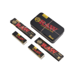 Raw Set | Black Kss + Black Tips + Black Tin Box
