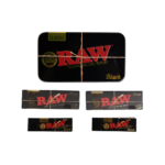 Raw Set | Black 1¼ + Black Tips + Black Tin Box - Image 2